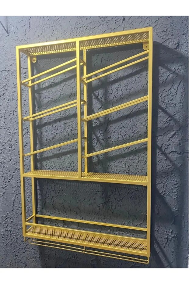 Metal Şaraplık  Ve Kadehlik, Modern Metal Raf