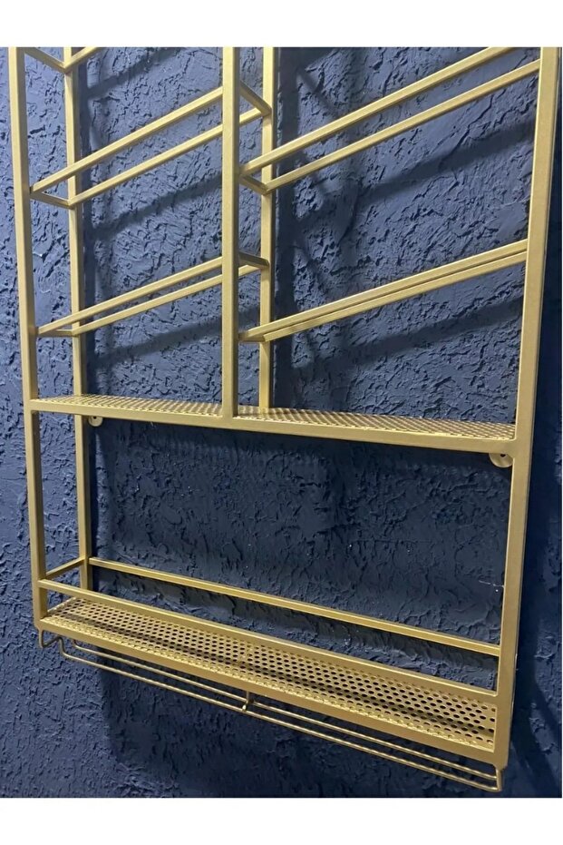 Metal Şaraplık  Ve Kadehlik, Modern Metal Raf